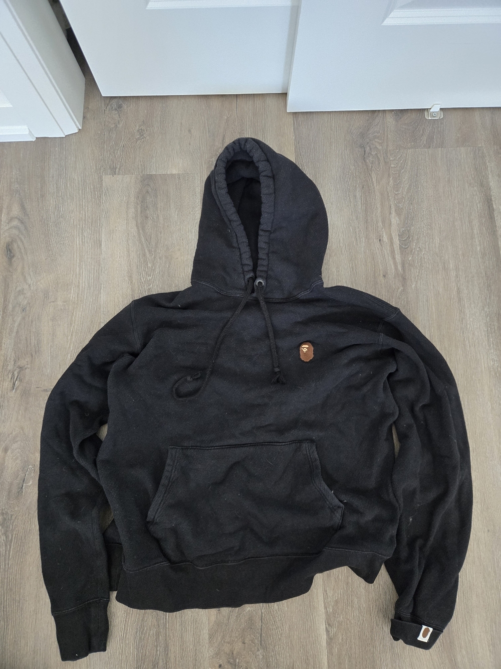 Vintage Black A Bathing Ape (BAPE) Men's Hoodie